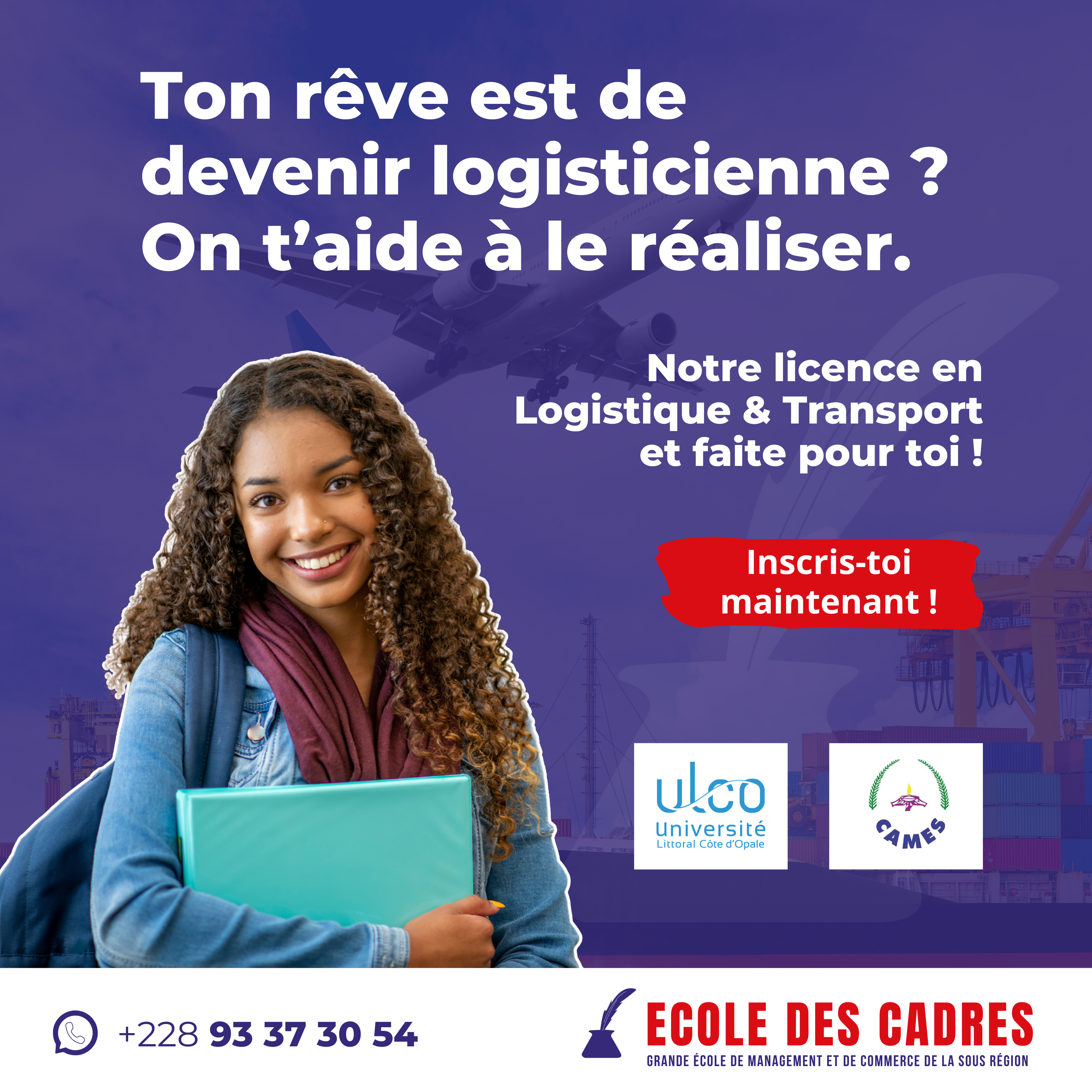 LA FILIERE LOGISTIQUE à L'ECOLE DES CADRES